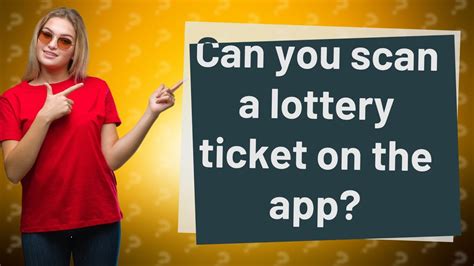 scan lottery tickets online.
